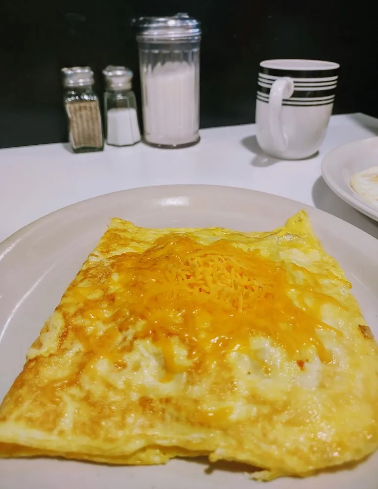 A Three-Egg Omelette with Cheese